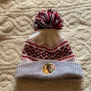 Blackhawks beanie